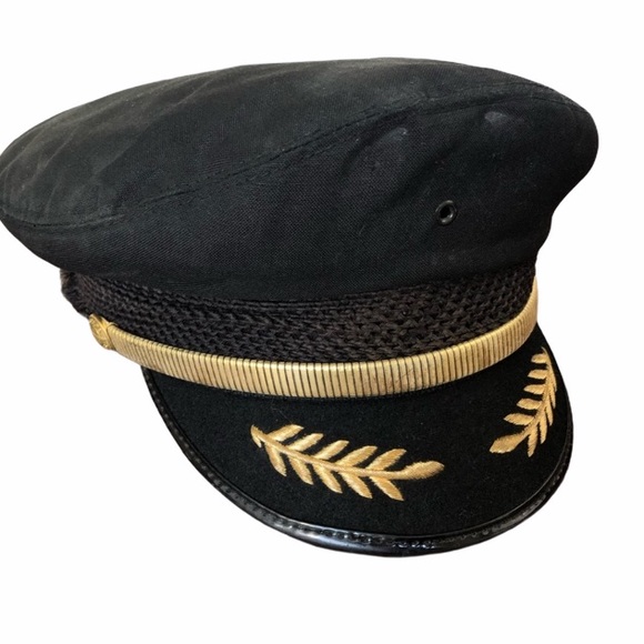 Vintage Delta Airlines Pilot Hat 